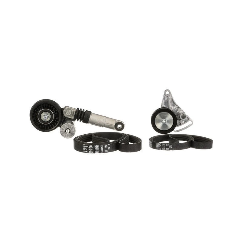 Gates V-Ribbed Belt Set fits Audi A4 B5 2000-2001 1.9