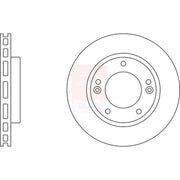 Apec 2 x Vented Front Brake Discs SDK6464