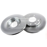 Borg & Beck Front & Rear Brake Discs & Pads fits Peugeot 206 Sw 2002-2007 1.4