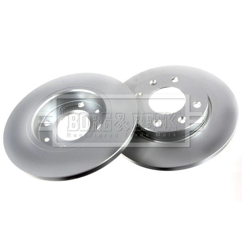 Borg & Beck Front & Rear Brake Discs & Pads fits Peugeot 206 Sw 2002-2007 1.4
