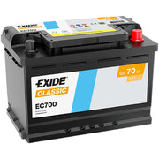 Exide Battery 12V 70Ah 640A EC700