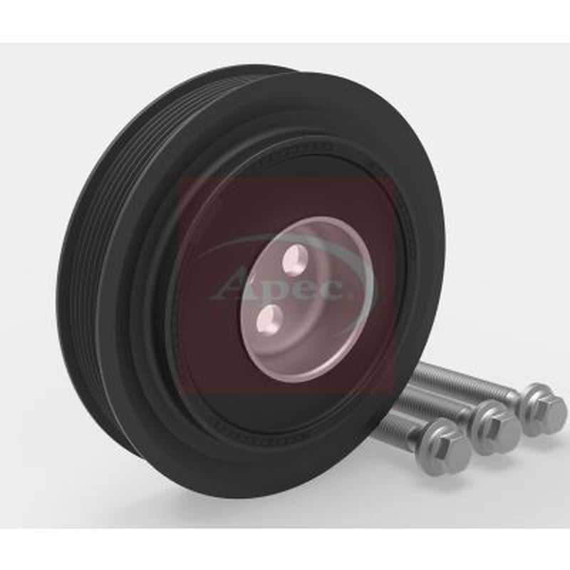 Apec Crank Shaft Belt Pulley fits Ford Transit 2006-2014 2.4