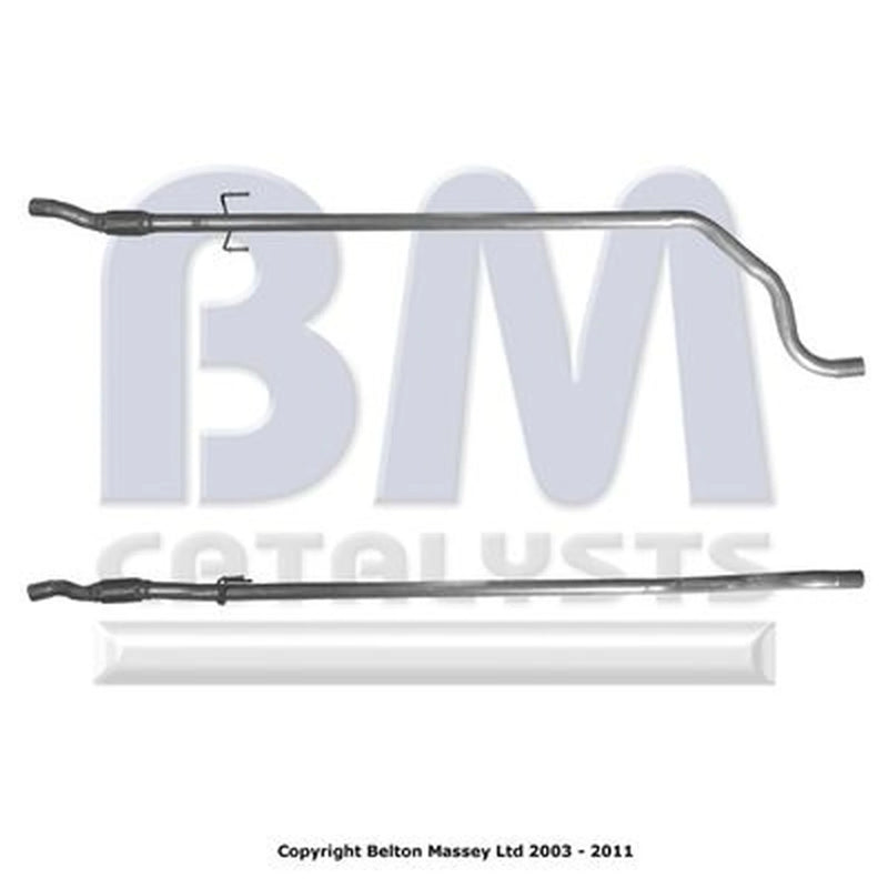 BM Catalysts Exhaust Pipe OD fits Fiat Grande Punto 2005-2014 1.3