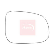Apec Exterior Wing Mirror Glass Right fits Volvo S60 II 2010-2018
