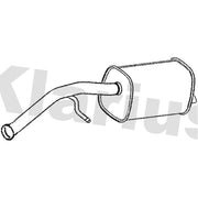 Klarius Box With Tail Pipe Rear fits Hyundai I10 II 2013-2019 1.2
