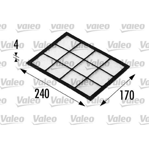 Valeo Cabin Air Filter (Pollen Filter) 698690