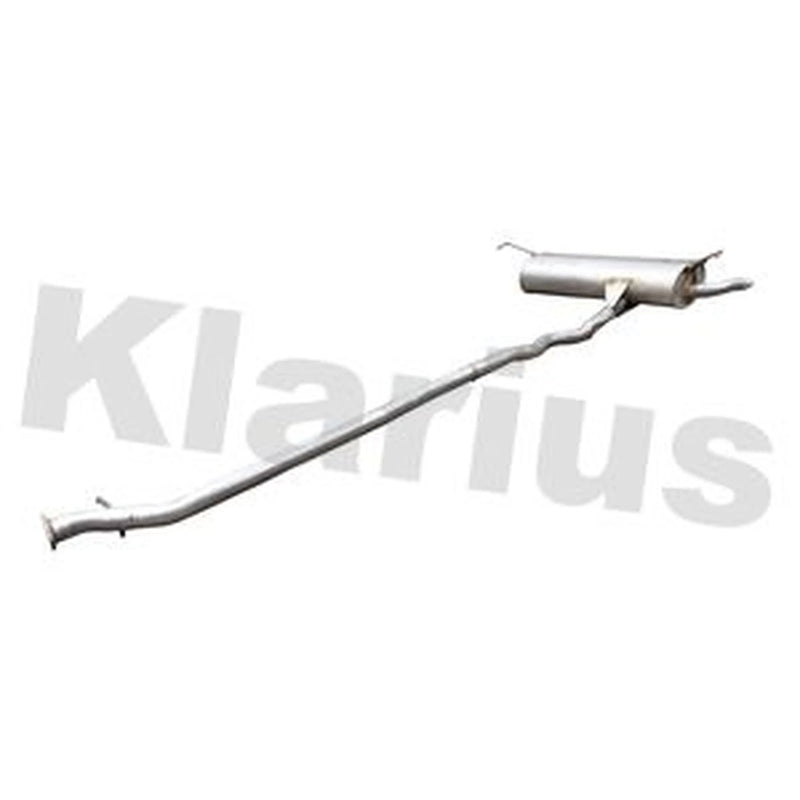 Klarius Box With Tail Pipe Rear fits Nissan Qashqai I 2006-2013 1.5