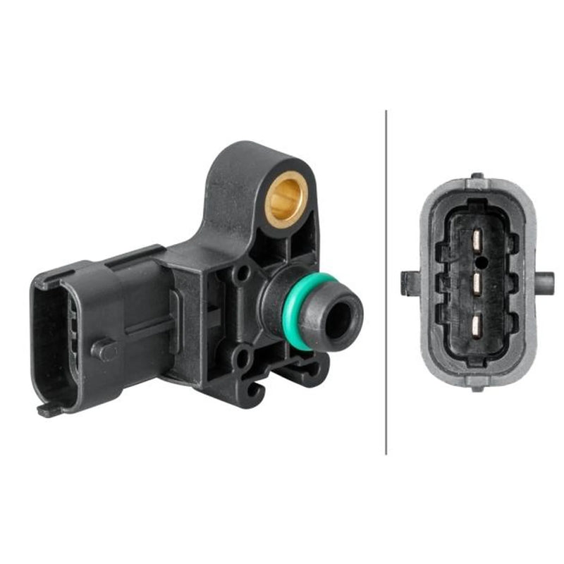 Hella Turbo Boost Pressure Sensor before exhaust turbochar fits Chevrolet Camaro