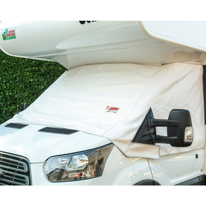 Fiamma Coverglas Ford Transit 06344C01- - Fiamma wall installation adapters enabling secure awning mounting across different vehicle types - NN4 Online