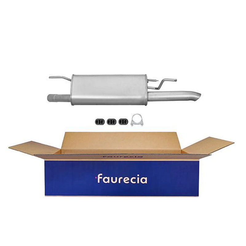 Hella End Silencer Rear fits Opel Vectra B 1995-2003 1.6