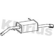 Klarius Box With Centre Pipe Rear fits Citroën C3 II 2009-2016 1.6