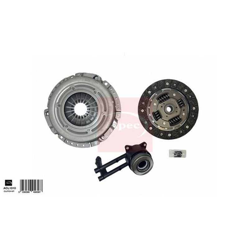 Apec Clutch Kit Set 3pc fits Ford Fiesta V 2001-2008 1.25 1.3 1.4