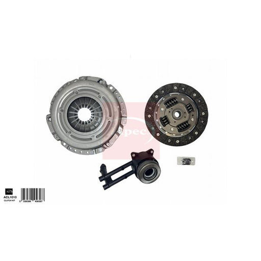 Apec Clutch Kit Set 3pc fits Ford Fiesta V 2001-2008 1.25 1.3 1.4