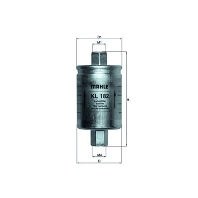 Mahle Fuel Filter Element KL 182
