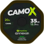 RidgeMonkey Connexion CamoX Stiff Coated Hooklink 35lb - RMT320