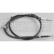 First Line Handbrake Cable Left Rear fits Mitsubishi Lancer 1992-1996