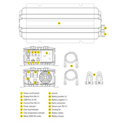 Ring RINVPA6 - 12v DC to 230v AC 600w Pure Sine Wave Inverter (1 X UK Socket) Ring Automotive - Dynamic Drive