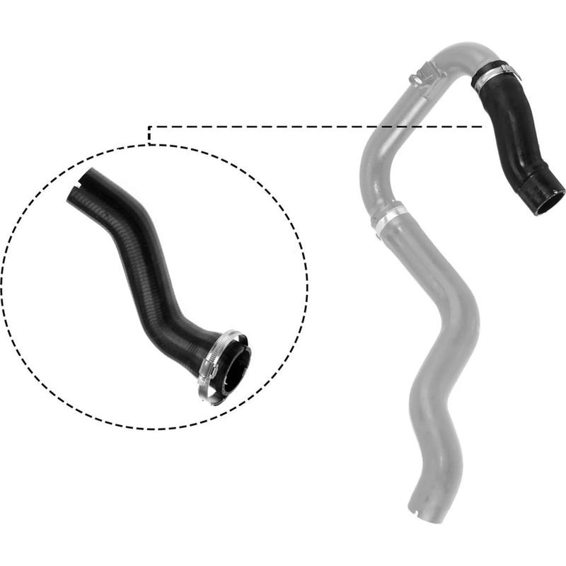 Gates Intercooler Turbo Charge Air Hose fits Fiat Grande Punto 2005-2014 1.3