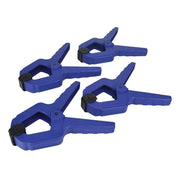 Faithfull Spring Clamp 75mm (3in) (Pack 4) Faithfull - NN4 Online