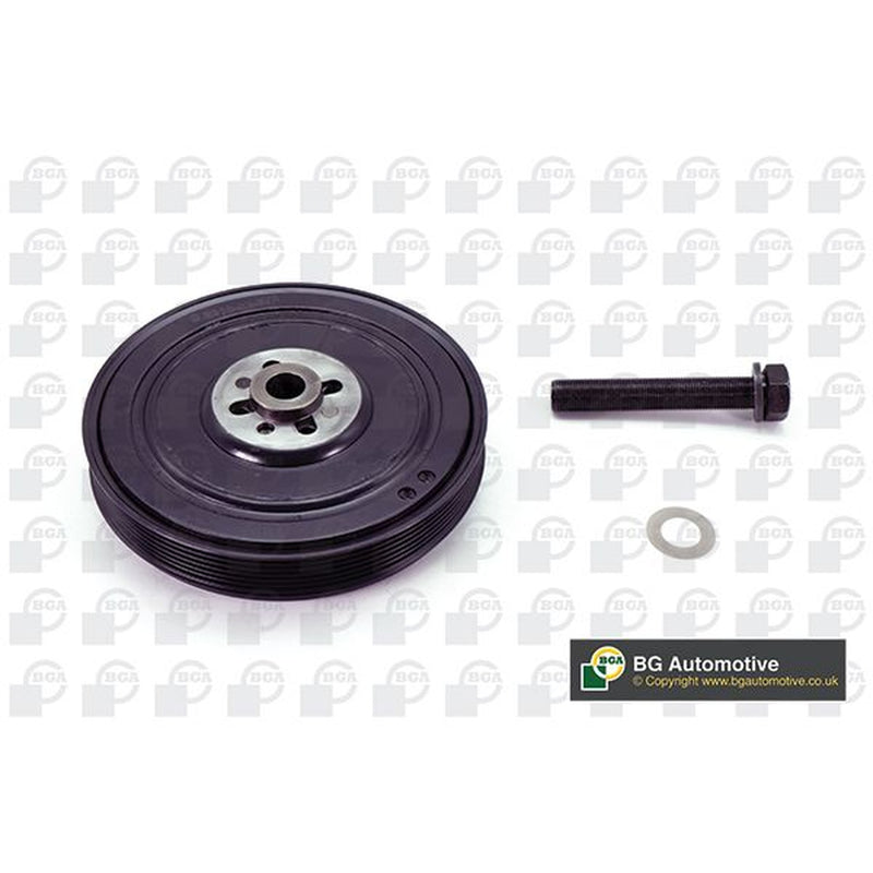 BGA Belt Pulley Set, Crankshaft fits Audi A6 C4 1994-1997 2.5