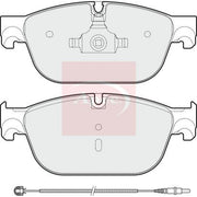 Apec Front Vented & Rear Vented Brake Discs & Pads fits Peugeot 407 2009 on 3.0