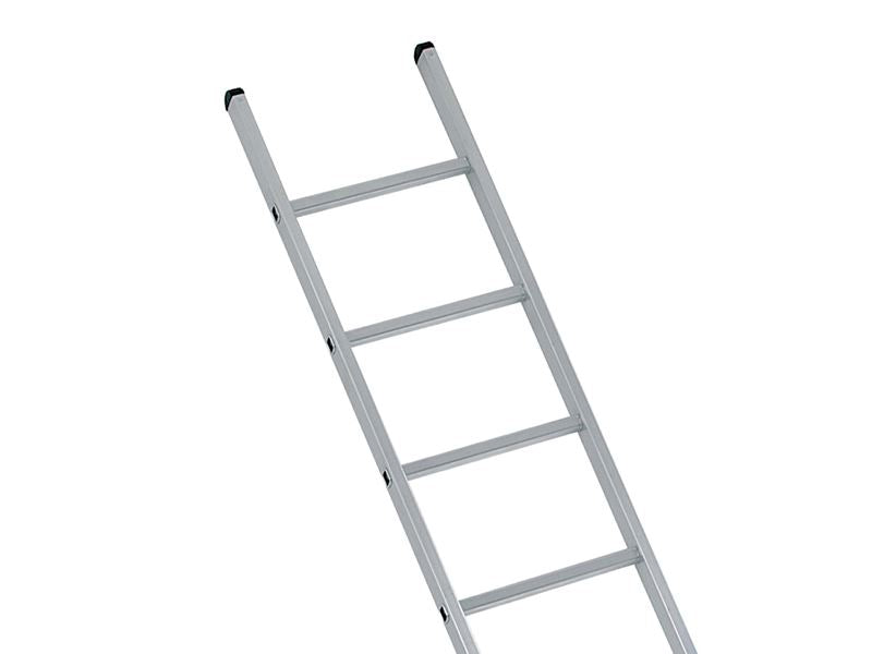 Zarges Industrial Single Aluminium Ladder with Stabiliser Bar 4.73m 16 Rungs Zarges - Dynamic Drive