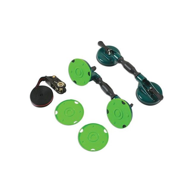 Laser Windscreen Twin Suction Cup Handle Set 7696 Laser - Dynamic Drive