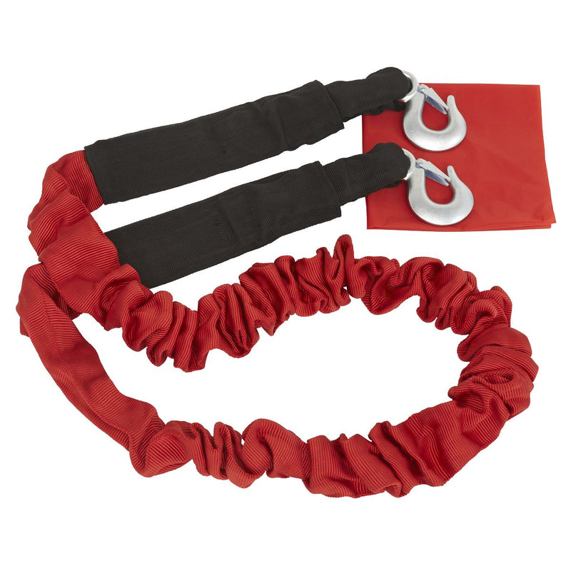 Sealey Tow Rope 5000kg Rolling Load Capacity TH5002 Sealey - Dynamic Drive
