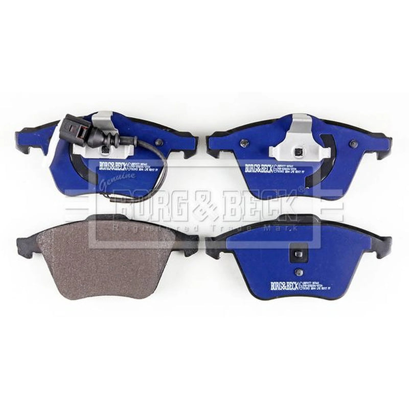 Borg & Beck Front & Rear Brake Discs & Pads fits VW Golf VI 2013-2016 2.0