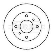 Borg & Beck Front Brake Discs & Pads fits Nissan Primera Traveller 1994-1998 2.0