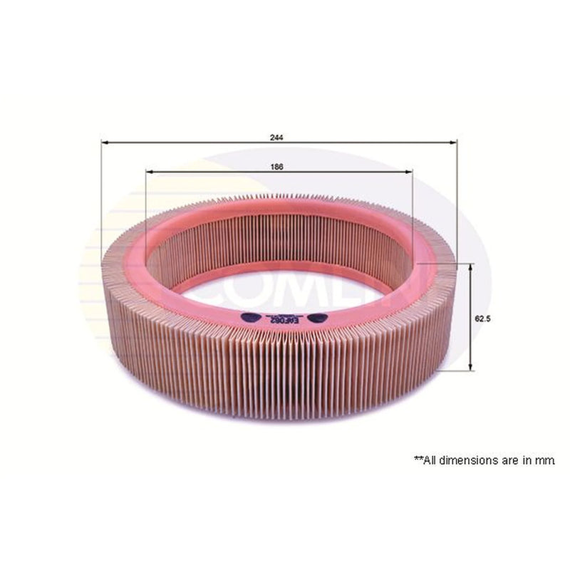 Comline Engine Air Filter fits Dacia Duster 1984-1993 1.4