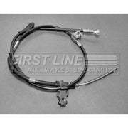 First Line Handbrake Cable Right Rear fits Opel Agila A 2000-2007 1.0 1.2