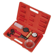 Sealey Vacuum Tester and Brake Bleeding Kit Diagnostic Engine Clutch Sealey  - Dynamic Drive