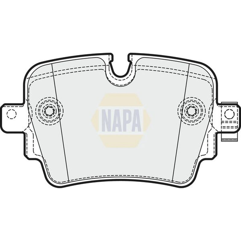 NAPA Front & Rear Pads fits Jaguar F-Type 2012-2014 3.0