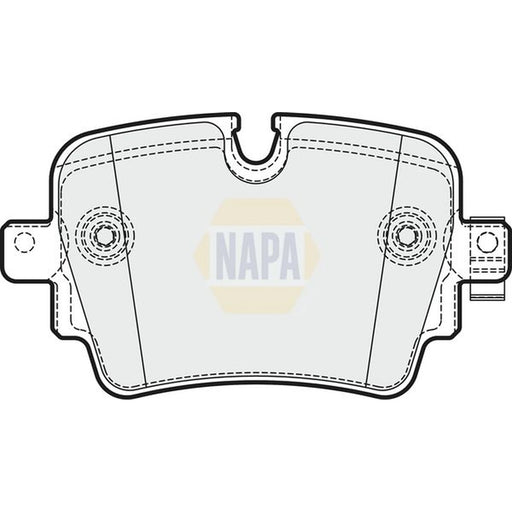 NAPA Rear Brake Pad Set NBP1895