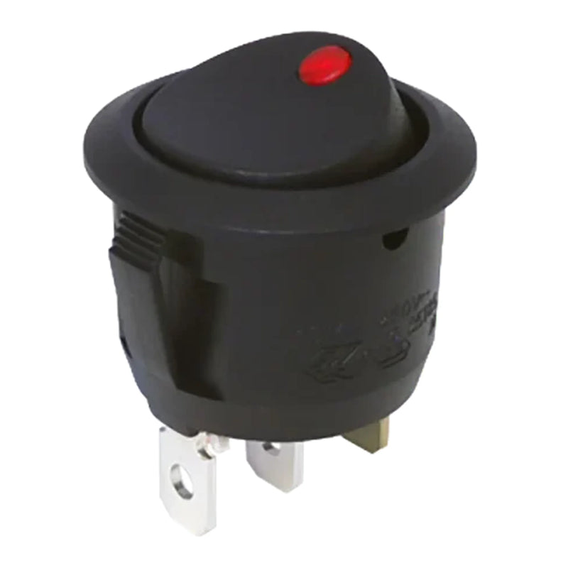 Unbranded 12V Red Illuminated Rocker Switch R13-112B2R12