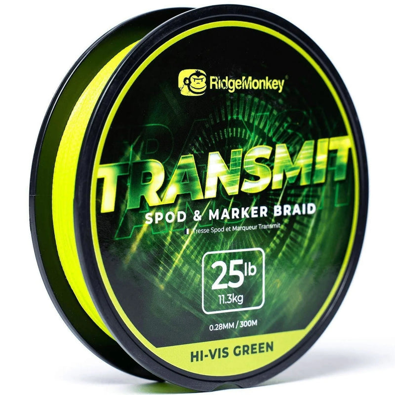 RidgeMonkey Transmit Spod and Marker Braid 25lb 300m - RMT190