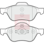 Apec Front Brake Pad Set fits Renault Clio III 2006-2014 2.0