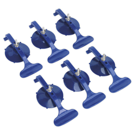 Sealey Suction Clamp Set 6pc RE006 Sealey - Dynamic Drive