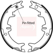 Apec Parking Brake Shoe Set SHU612