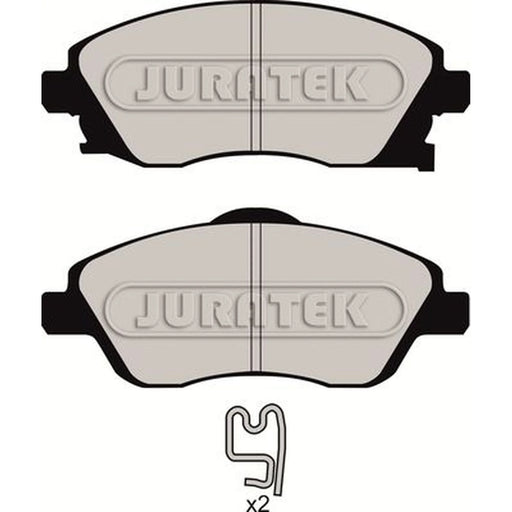 Juratek Front Brake Pad Set fits Opel Combo Box Body/Mpv 2001 on 1.6 1.7
