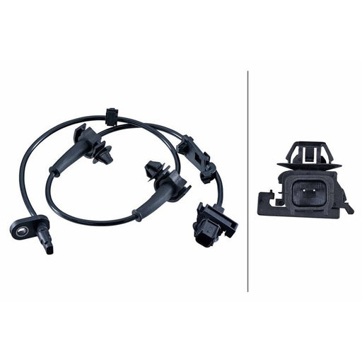Hella ABS Wheel Speed Sensor Front fits Honda Civic IX 2011-2016 1.6 1.8