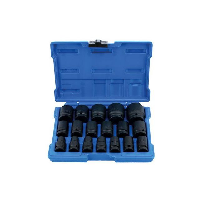 Laser Impact Socket Set 1/2"D 18pc 6648 Laser - Dynamic Drive
