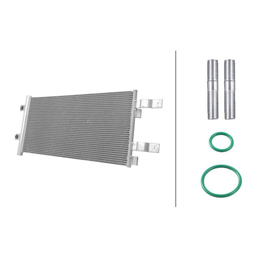 Hella Air Conditioning Condenser fits Man Tgs I 2006-2021