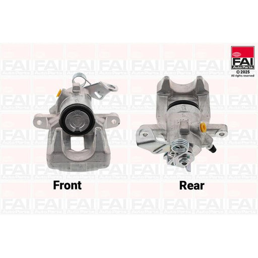 FAI Brake Caliper Assembly Rear Right fits Citroën C4 2004-2011 1.4 1.6 2.0