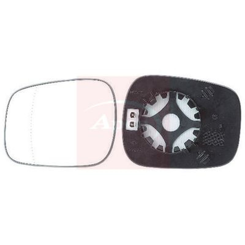 Apec Exterior Wing Mirror Glass Right fits Nissan Kubistar 2003-2009 1.2 1.5 1.6