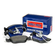 Borg & Beck Front & Rear Brake Discs & Pads fits Fiat Punto 1999-2012