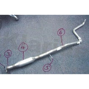 Klarius Box With Centre Pipe Centre fits Ford Ecosport 2013 on 1.5