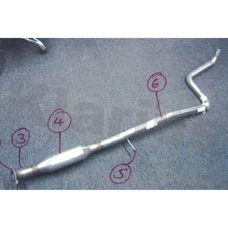 Klarius Box With Centre Pipe Centre fits Ford Ecosport 2013 on 1.5