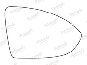Summit Heated Base Plate With Standard Mirror Glass fits VW Golf Mk 7 12 on RHS Summit - Bars 4 Cars